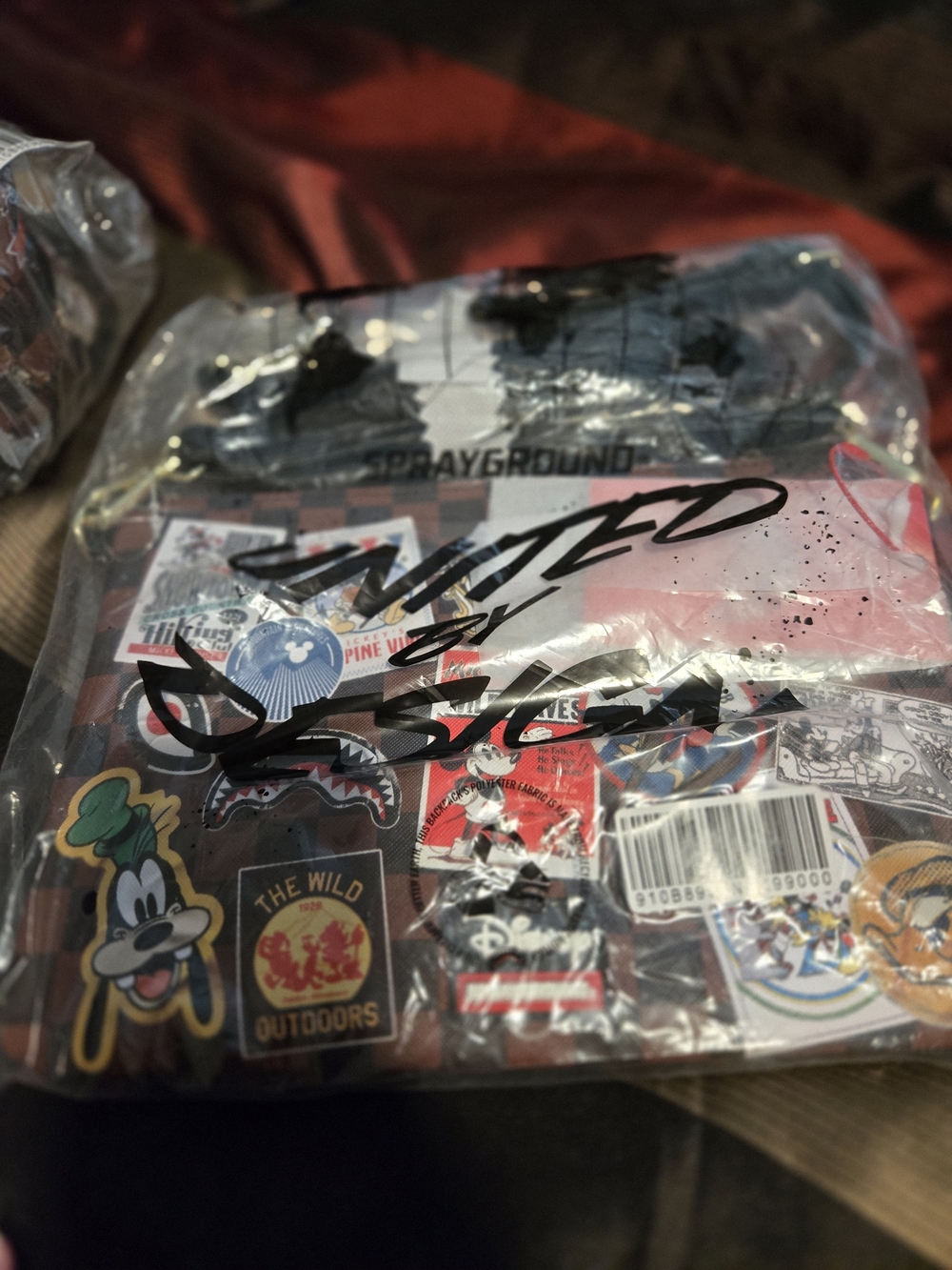 Sprayground Mickey Mouse Mogul Clutch